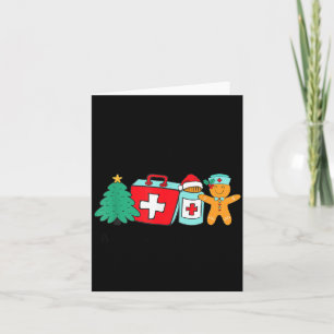 Christmas Nurse Have You Tried Icing It Gingerbrea Card