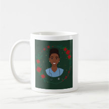 Christmas Nurse Mug, Personalised RN Gift