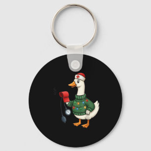 Christmas Nurse, Nurse Life, Cuff em Goose Christm Key Ring