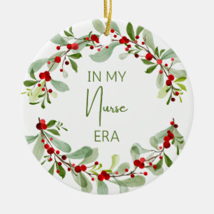 Christmas Nurse Ornament