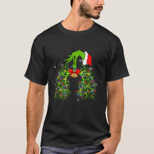 Christmas Nurse Respiratory Therapist Lung Xmas Li T-Shirt