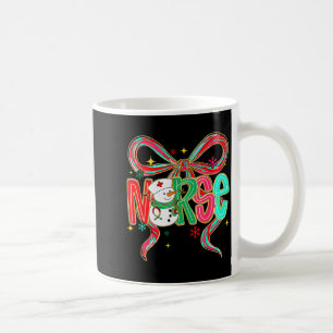 Christmas Nurse Snowman Xmas Pajamas Rn Icu Nicu E Coffee Mug