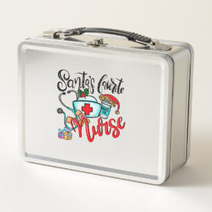 Christmas Nursing1 Metal Lunch Box