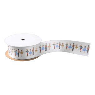 Christmas Nutcracker 1WH1 Satin Ribbon