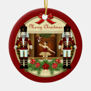 Christmas Nutcracker Ballerina Ornament