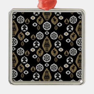 Christmas Nutcracker Baubles Metal Ornament