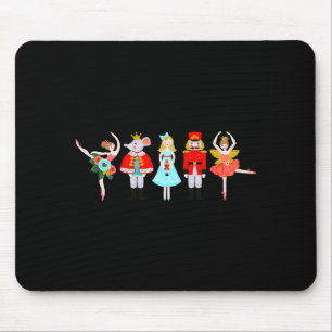 Christmas Nutcracker Character Illustrations  Mouse Pad