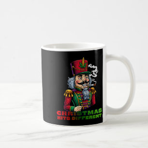 Christmas Nutcracker Christmas Hits Different  Coffee Mug