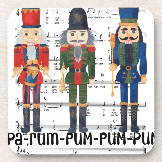 Christmas Nutcracker Coaster (Front)