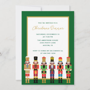 CHRISTMAS NUTCRACKER INVITATION