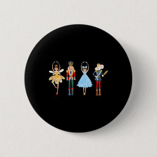 Christmas Nutcracker Llet Cute Xmas Gifts For Wome 6 Cm Round Badge