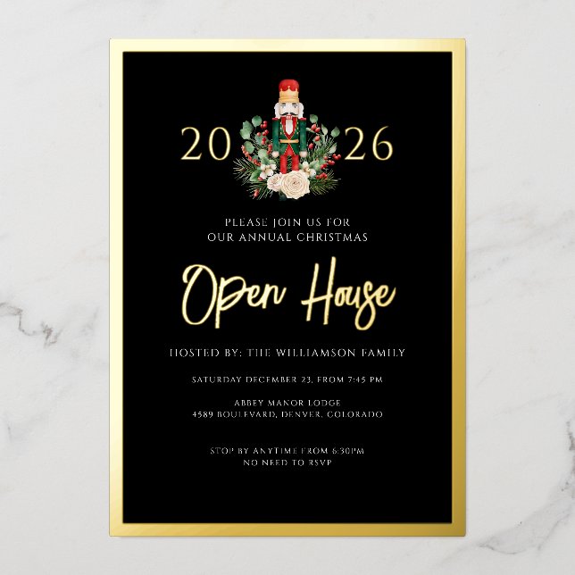 Christmas Nutcracker Open House Script (Front)