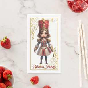 Christmas Nutcracker Paper Napkin