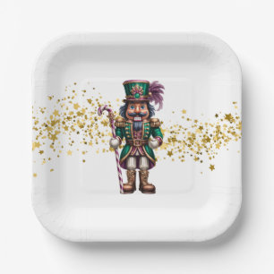Christmas Nutcracker  Paper Plate