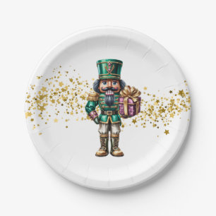 Christmas Nutcracker  Paper Plate