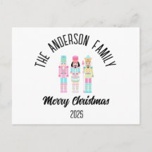 Christmas Nutcracker Pastel Personalized Name