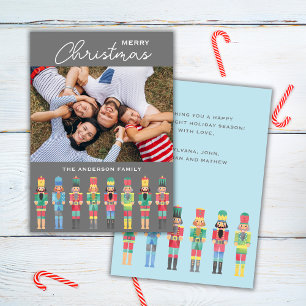 CHRISTMAS NUTCRACKER PHOTO GREETING CARD