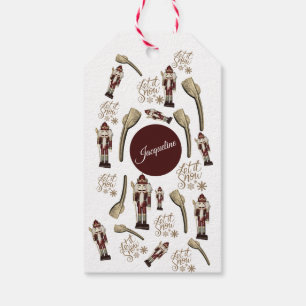 Christmas Nutcracker Soldier Nuts Gift Tags