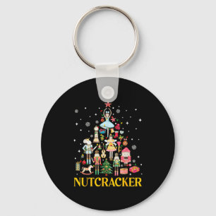 Christmas Nutcracker Squad Ballet Dance Women Kid  Key Ring