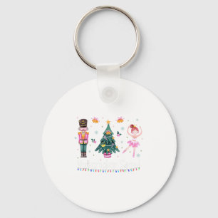 Christmas Nutcracker Squad Ballet Dance Women Kids Key Ring