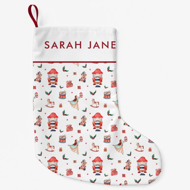 Christmas Nutcracker Stocking (Front)