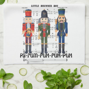 Christmas Nutcracker Tea Towel