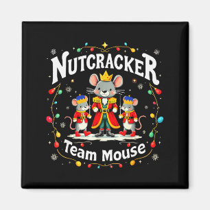 Christmas Nutcracker Team Mouse Funny Soldier Xmas Magnet