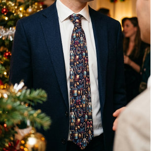 Christmas Nutcracker  Tie