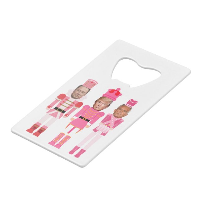 Christmas Nutcracker Trump Kennedy Musk (Back Angled)