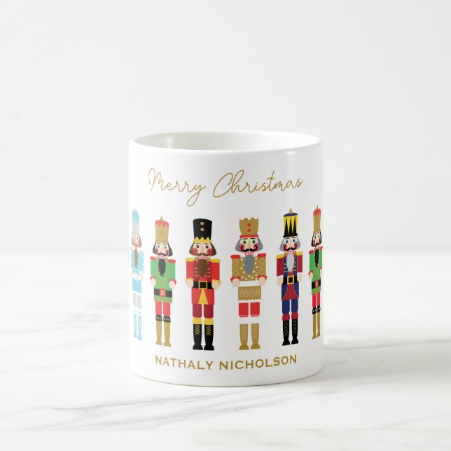 CHRISTMAS NUTCRACKERS COFFEE MUG (Center)