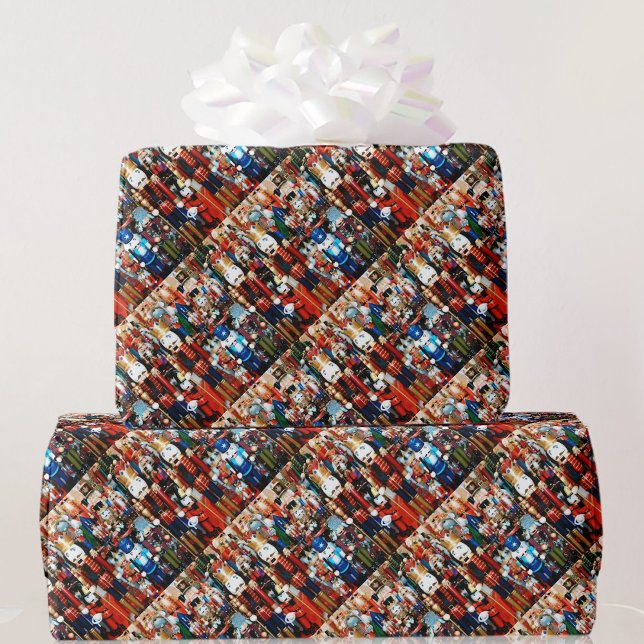 Christmas Nutcrackers Everywhere Wrapping Paper (Creator Uploaded)