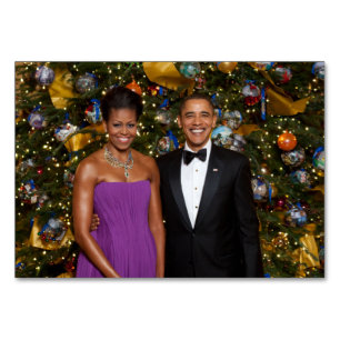 Christmas of President Barack Obama and Michelle Table Number
