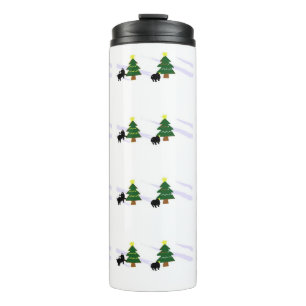 Christmas of the Little Pig Thermal Tumbler