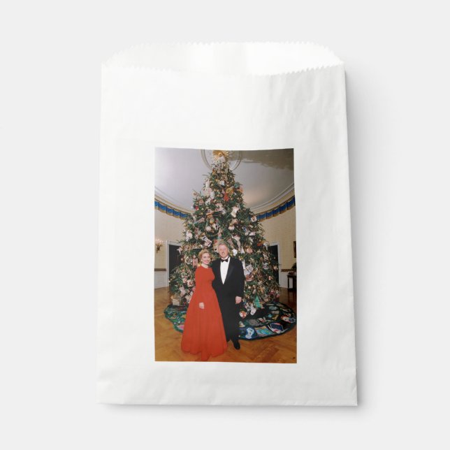Christmas of US President Bill Clinton & Hillary  Favour Bag (Front)
