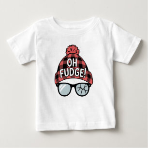 Christmas Oh Fudge Xmas Vacation Funny Holiday  Baby T-Shirt