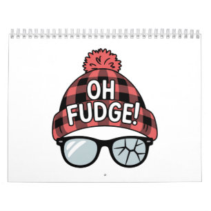 Christmas Oh Fudge Xmas Vacation Funny Holiday Calendar