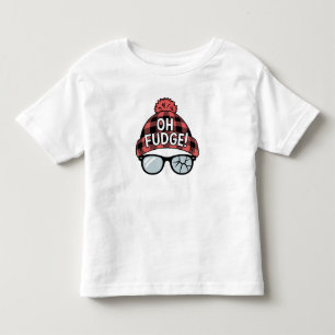 Christmas Oh Fudge Xmas Vacation Funny Holiday Toddler T-Shirt