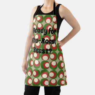 Christmas Olives Apron