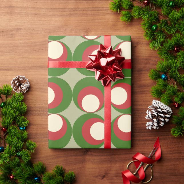Christmas Olives  Wrapping Paper (Holiday Gift)