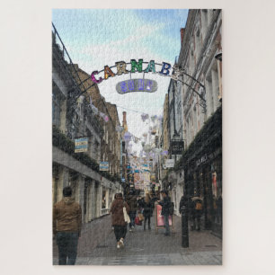 Christmas on Carnaby Street, Soho, London, UK Jigsaw Puzzle