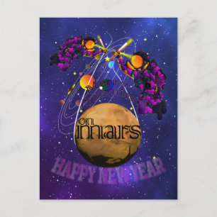 Christmas on MARS Postcard
