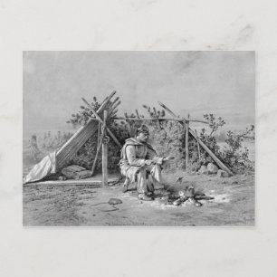 Christmas on Picket. Holiday Postcard