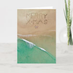 Christmas on the Beach Holiday Card<br><div class="desc">Christmas on the beach,  Fraser Island Australia</div>