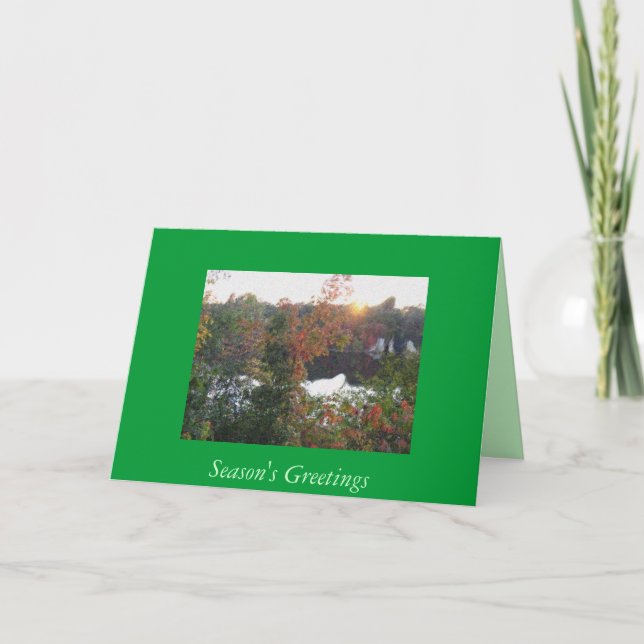 Christmas On  the Mississippi Holiday Card (Front)