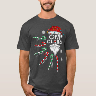 Christmas Opa Claus Opa Beard Candy Classic TShirt