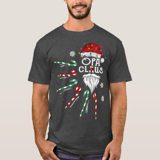 Christmas Opa Claus Opa Beard Candy Classic TShirt