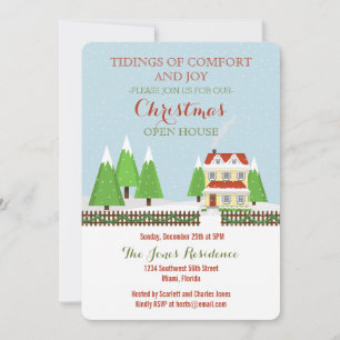 Christmas Open House Invitation
