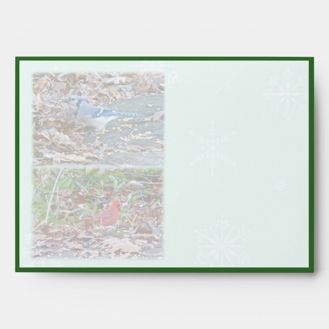 Christmas Open House Invitation Envelope (Front)