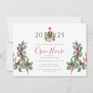Christmas Open House Nutcracker Open House Invitation