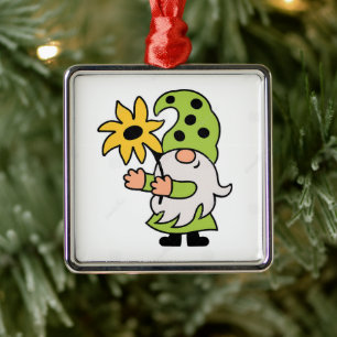 **CHRISTMAS or SPRINGTIME GNOME** ORNAMENT